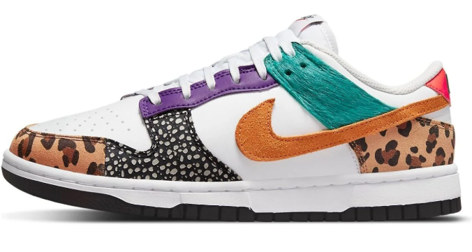Nike Dunk Low SE 'Safari Mix' – Women's Sneaker (DN3866-100)