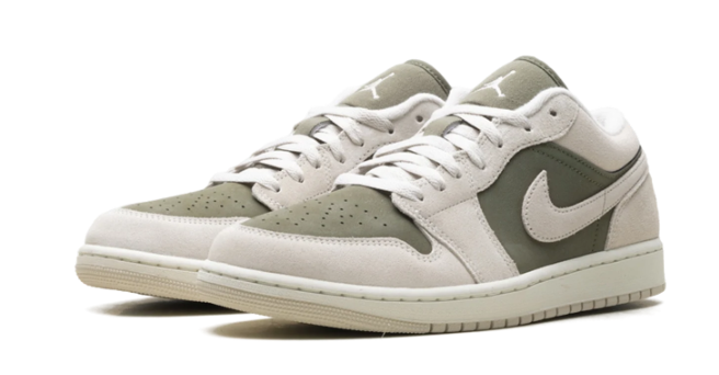 Air Jordan 1 Low SE 'Medium Olive' Sail HV4089-201