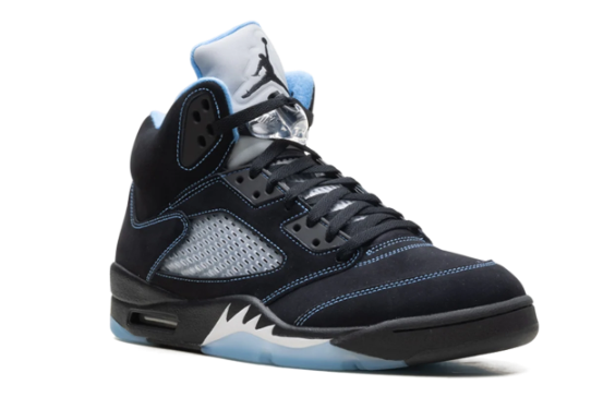 Air Jordan 5 Low 'Black/University Blue' 2026 DD0587-008