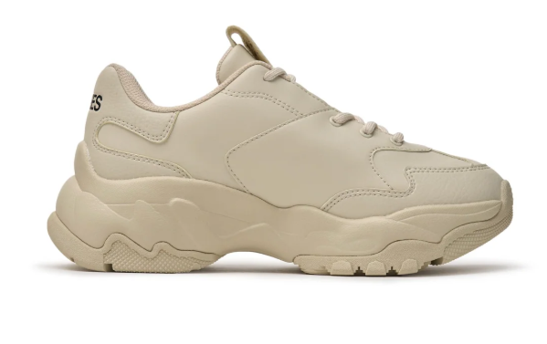 MLB Big Ball Chunky A – NY Yankees Sneaker in Beige